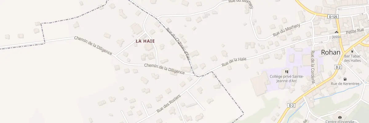 Plan du 45 Rue du Château d’Eau à Crédin