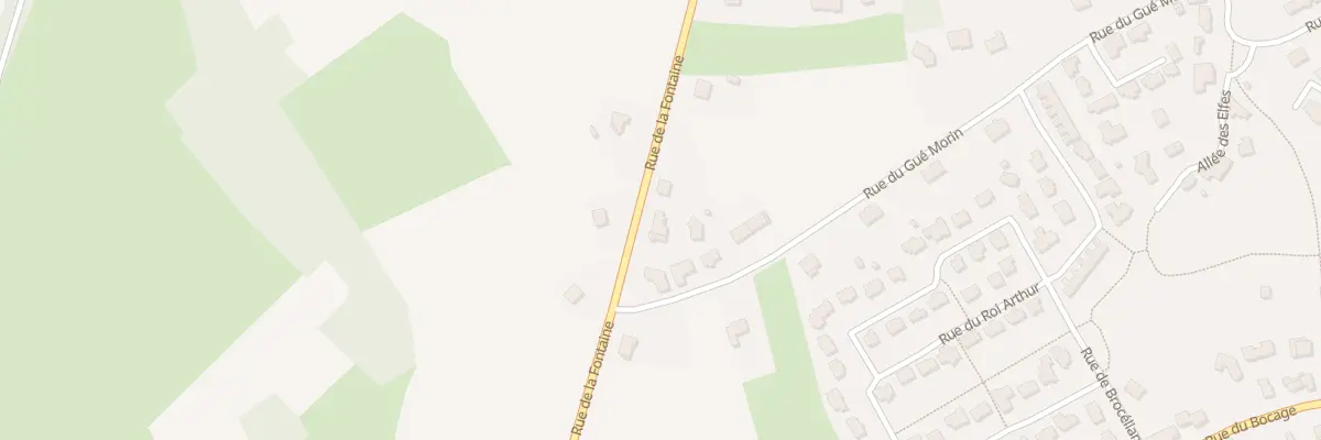 Plan du 38T Rue de la Fontaine à Trégueux