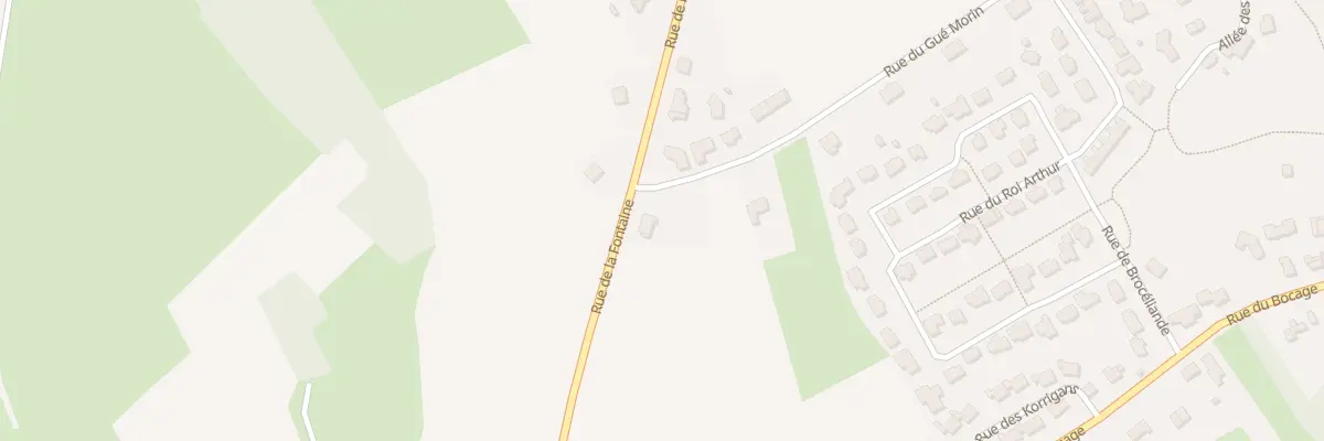 Plan du 38 Rue de la Fontaine à Trégueux