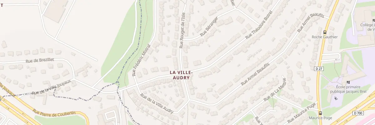 Plan du 4 Rue Rouget de l’Isle à Saint-Brieuc