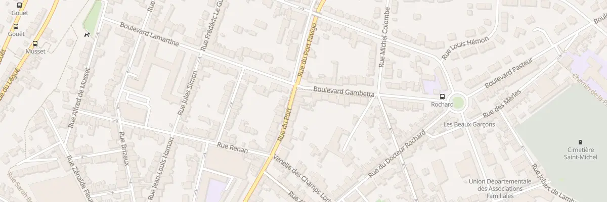 Plan du 48 Rue du Port à Saint-Brieuc