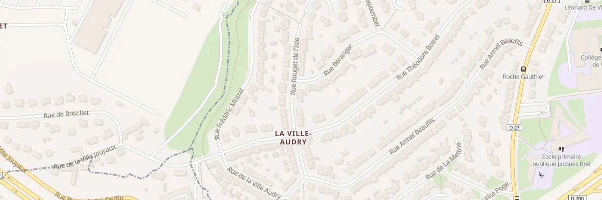 Plan du 8 Rue Rouget de l’Isle à Saint-Brieuc