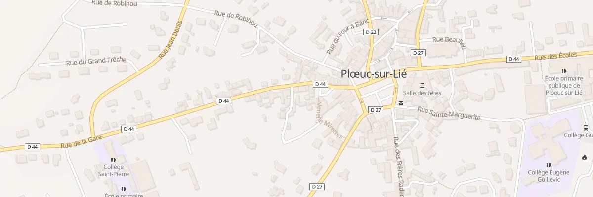 Plan du 13B Rue de la Gare à Plœuc-L’Hermitage
