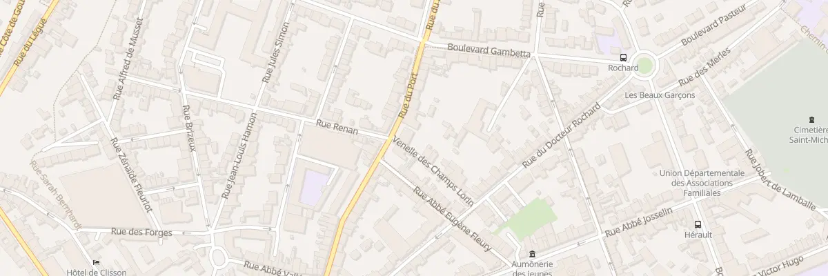 Plan du 38 Rue du Port à Saint-Brieuc