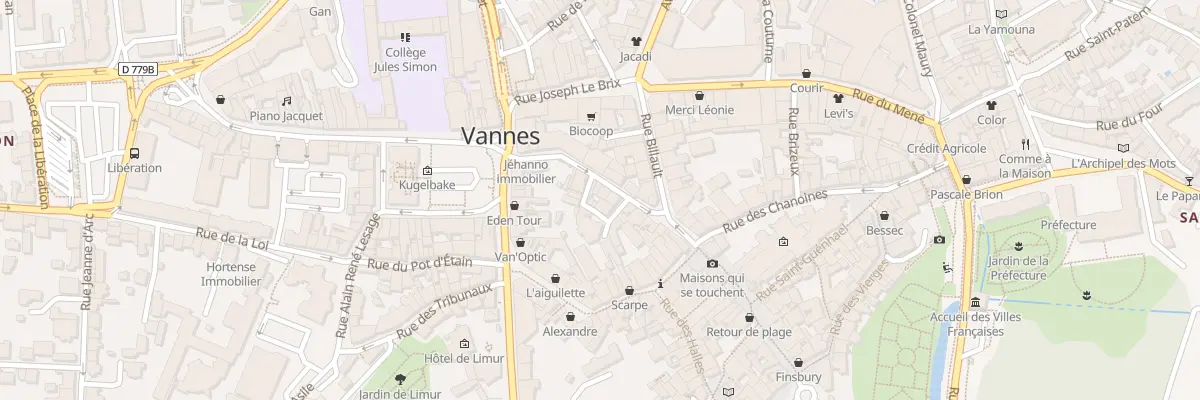Plan du 9 Imp de la Psalette à Vannes