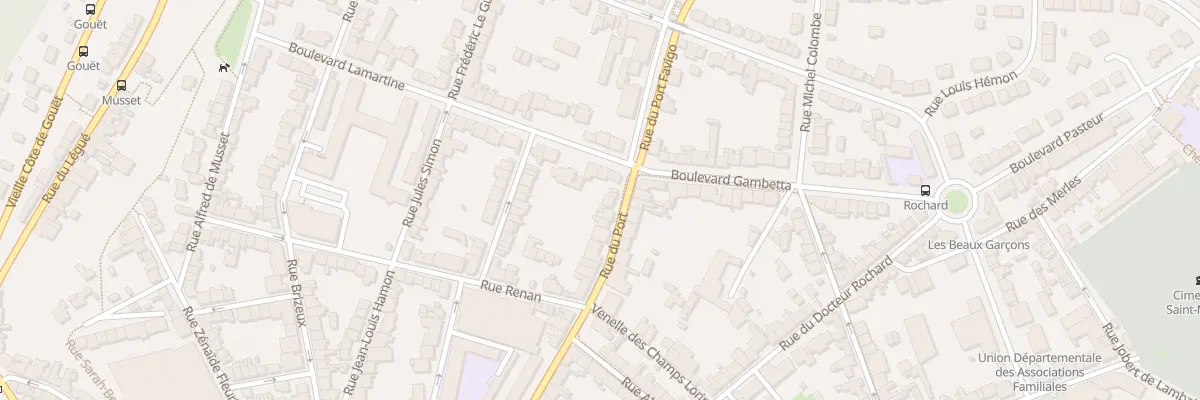 Plan du 55 Rue du Port à Saint-Brieuc