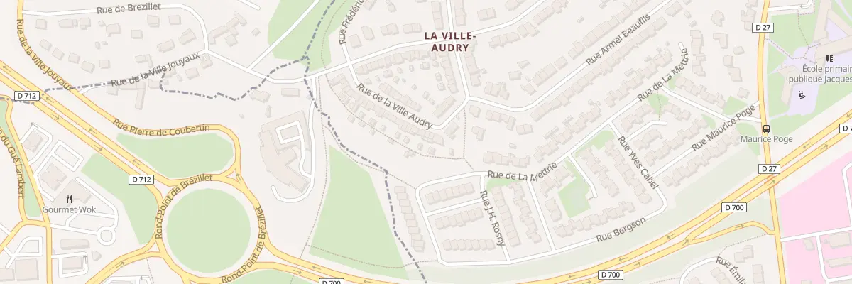 Plan du 9 Rue de la Ville Audry à Saint-Brieuc