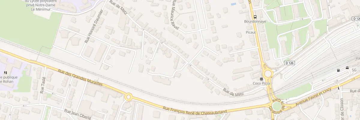 Plan du 29 Rue de Metz à Vannes