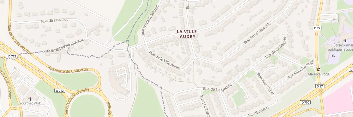 Plan du 10 Rue de la Ville Audry à Saint-Brieuc