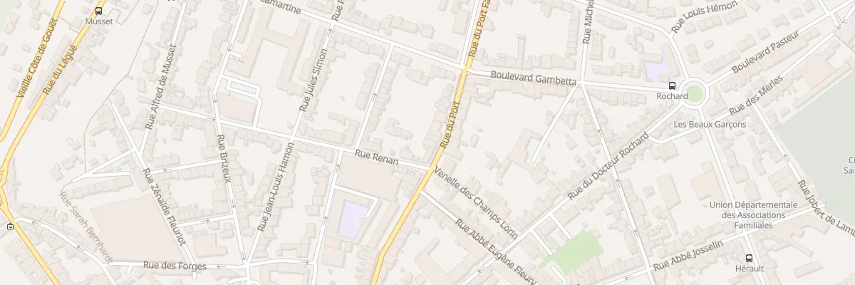 Plan du 45 Rue du Port à Saint-Brieuc