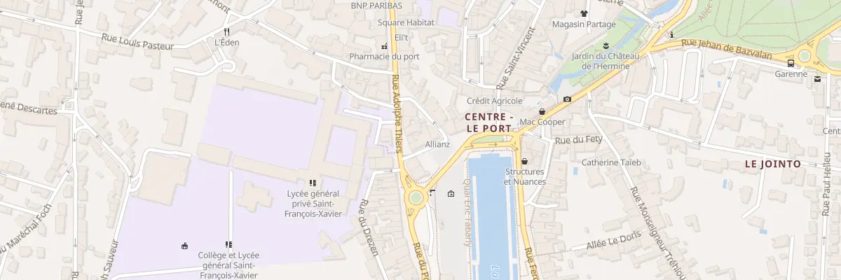 Plan du 12 Pl Gambetta à Vannes