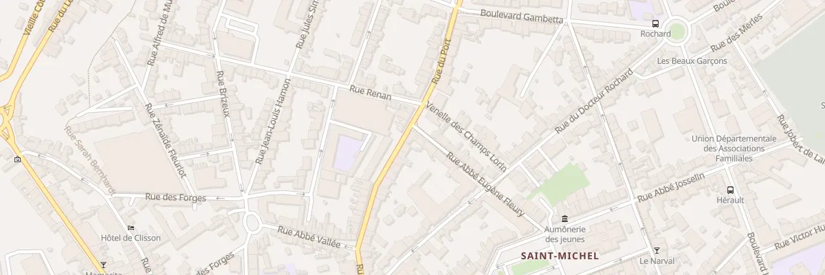 Plan du 36T Rue du Port à Saint-Brieuc