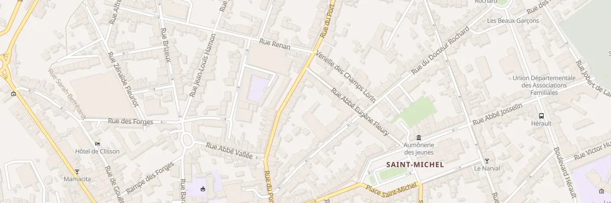 Plan du 32 Rue du Port à Saint-Brieuc