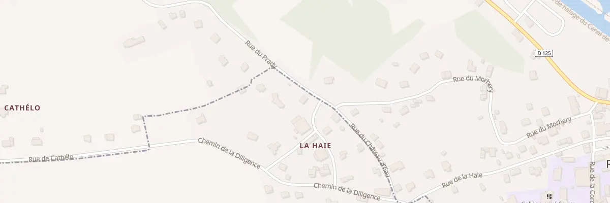 Plan du 143 Rue du Château d’Eau à Crédin