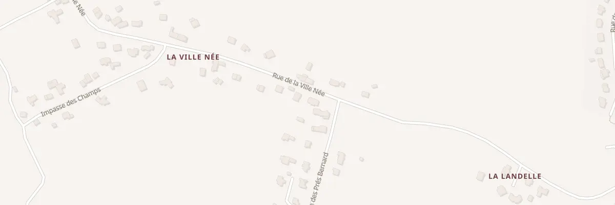 Plan du 2B Rue de la Ville Née à Plédran