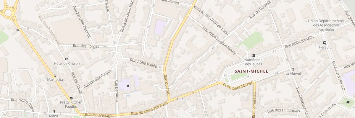 Plan du 18 Rue du Port à Saint-Brieuc