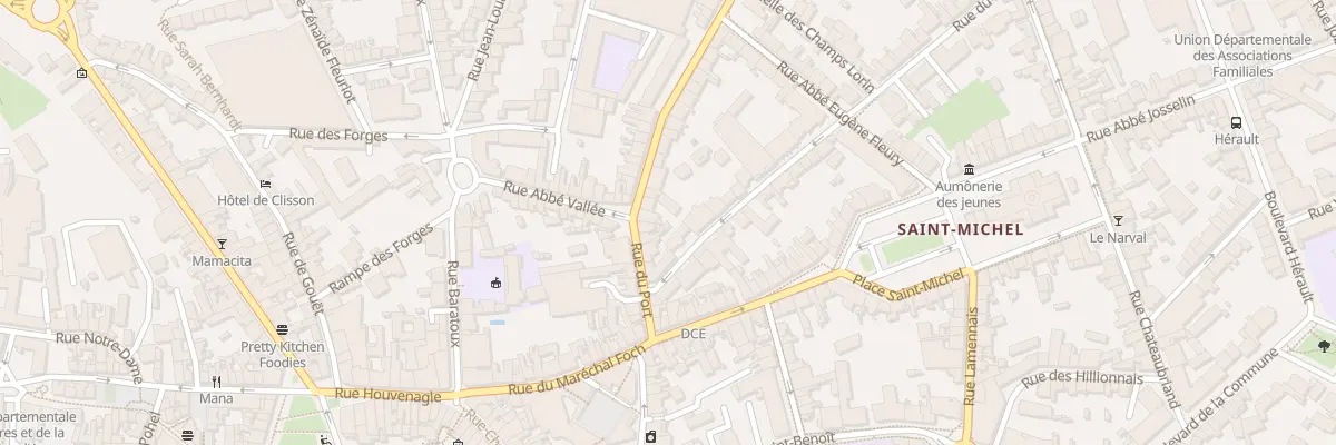 Plan du 10 Rue du Port à Saint-Brieuc