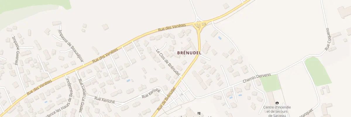 Plan du 31 Rue de Brénudel à Sarzeau