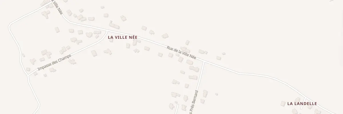 Plan du 5742 Rue de la Ville Née à Plédran