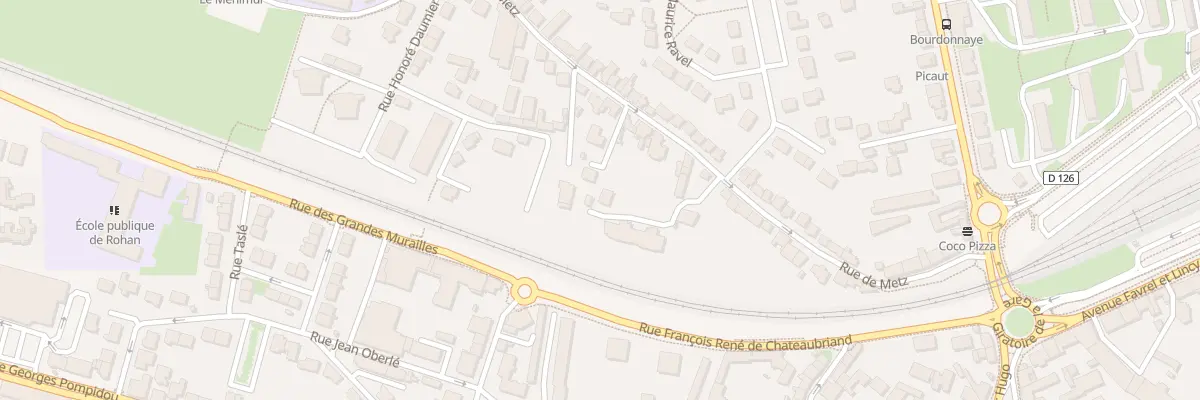Plan du 43 Rue de Metz à Vannes