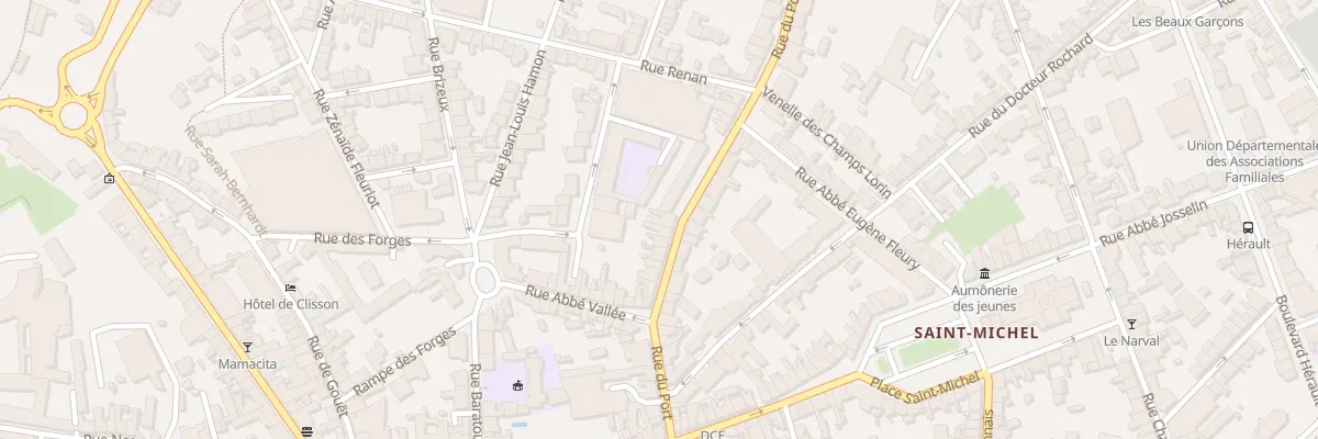 Plan du 29 Rue du Port à Saint-Brieuc