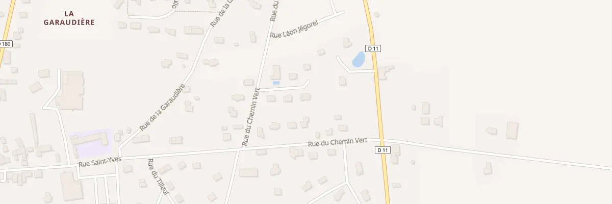 Plan du 5416 Res du Chemin Vert à Crédin