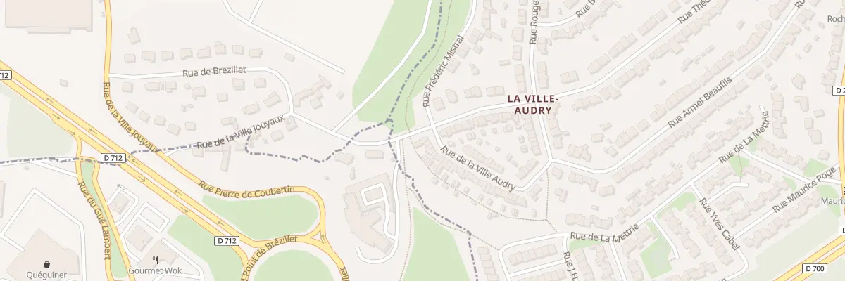 Plan du 43 Rue de la Ville Audry à Saint-Brieuc