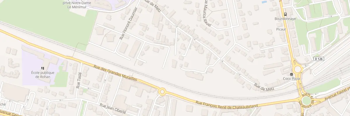 Plan du 47B Rue de Metz à Vannes