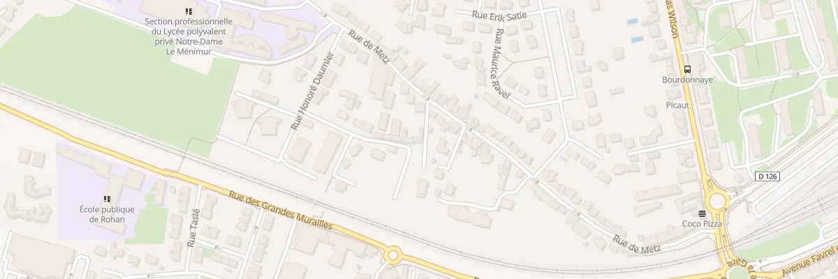 Plan du 49B Rue de Metz à Vannes