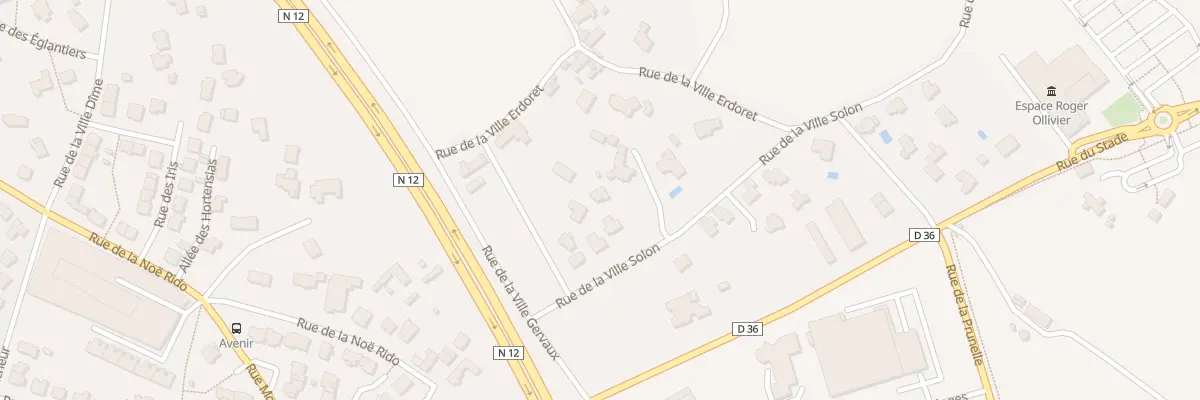 Plan du 3B Rue de la Ville Solon à Plérin