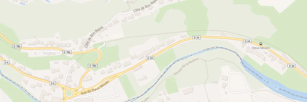 Plan du 54 Rue du Vieux Moulin à Plérin