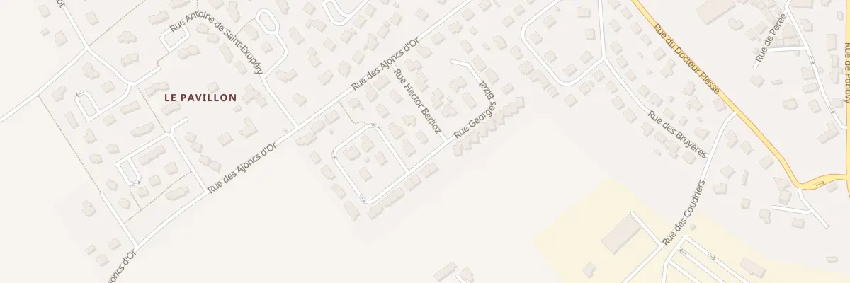 Plan du 6 Rue Hector Berlioz à Loudéac