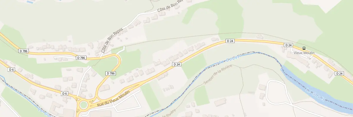 Plan du 56 Rue du Vieux Moulin à Plérin