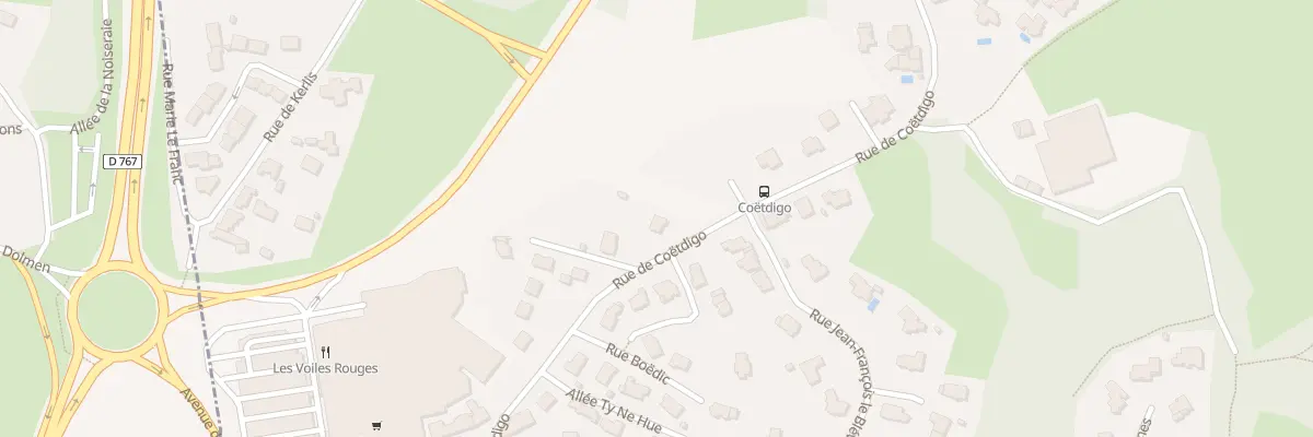Plan du 40 Rue de Coëtdigo à Saint-Avé