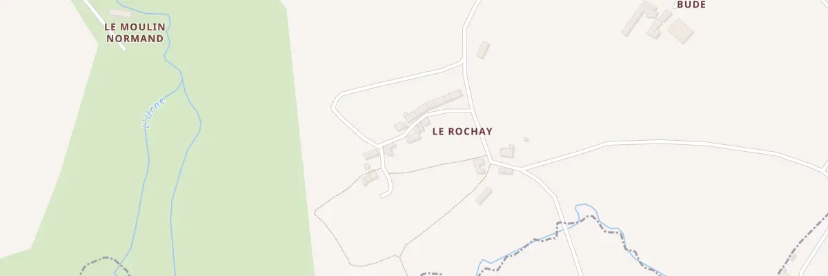Plan du 5809 Le Rochay à Plédran