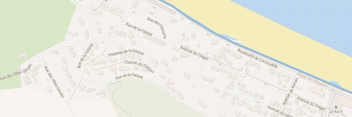 Plan du 35 Av du Trégor à Plérin