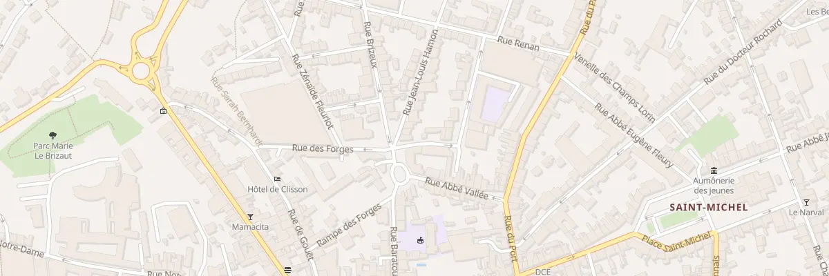 Plan du 2 Rue Jean-Louis Hamon à Saint-Brieuc