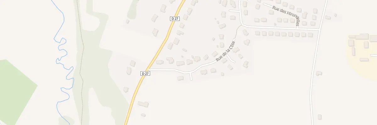 Plan du 7 Rue Village de la Cote à Plœuc-L’Hermitage