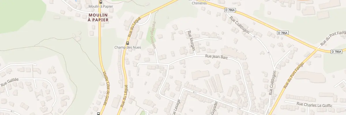 Plan du 29 Rue du Champ des Nues à Saint-Brieuc