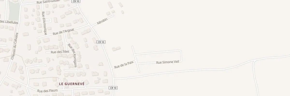 Plan du 46 Rue Simone Veil à Locqueltas