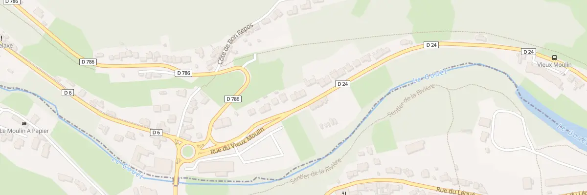 Plan du 68 Rue du Vieux Moulin à Plérin