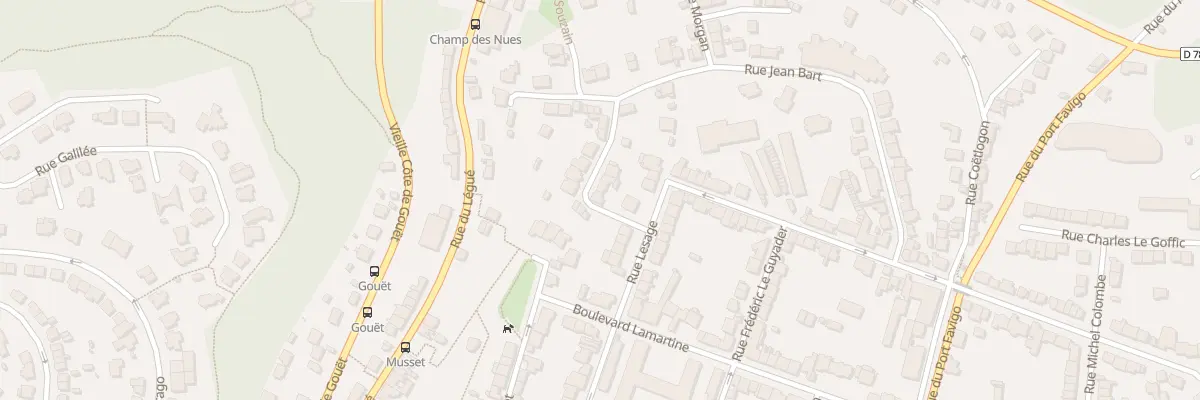 Plan du 8 Rue du Champ des Nues à Saint-Brieuc