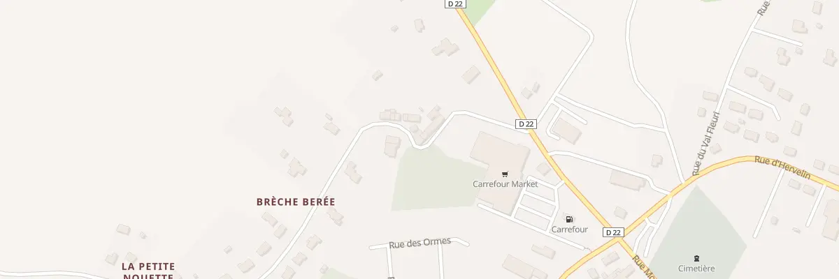 Plan du 14 Brèche Berée à Plœuc-L’Hermitage