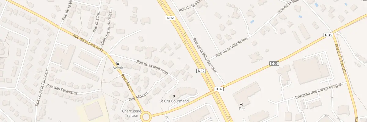 Plan du 23A Rue de la Noë Rido à Plérin