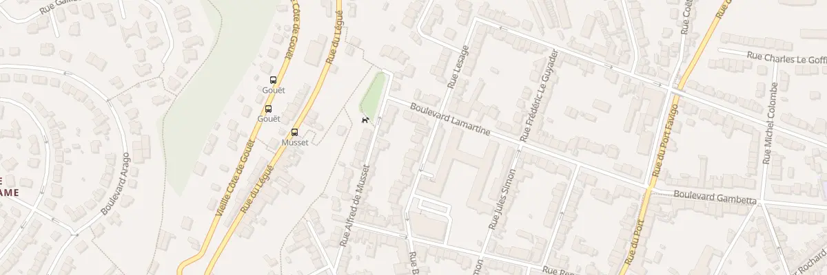 Plan du 41 Rue Brizeux à Saint-Brieuc