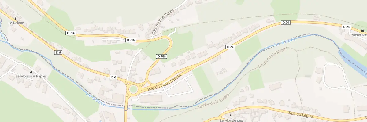 Plan du 74 Rue du Vieux Moulin à Plérin