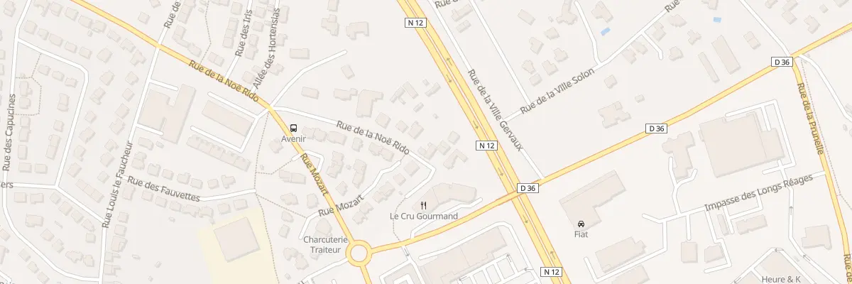 Plan du 21B Rue de la Noë Rido à Plérin