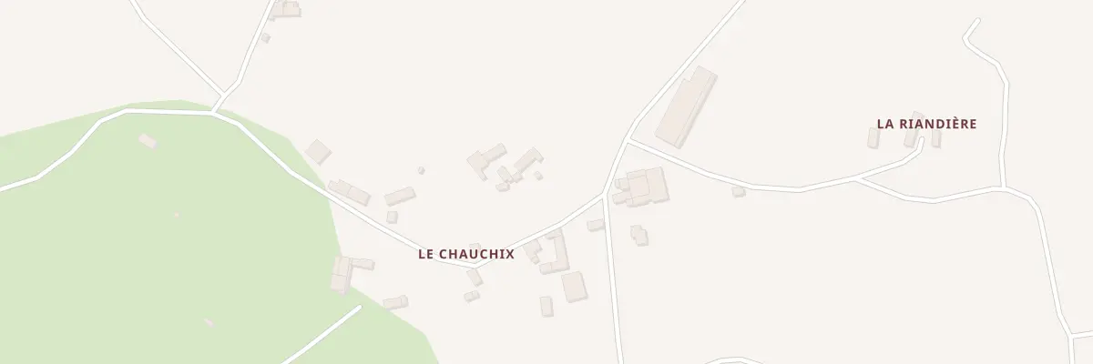 Plan du 8 Le Chauchix à Gausson