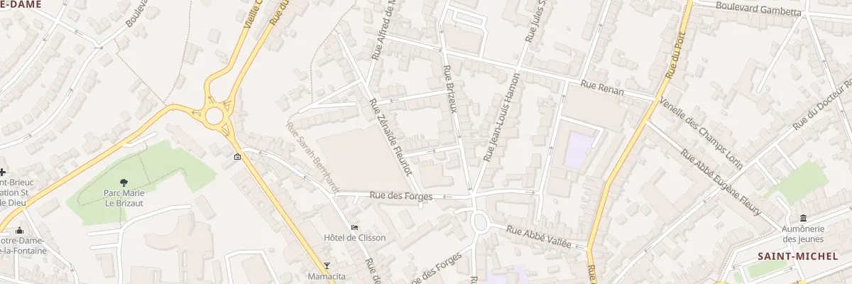 Plan du 4 Rue du Champ Gibet à Saint-Brieuc