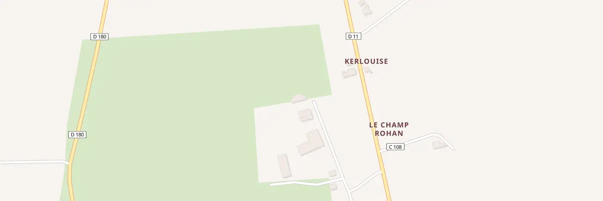 Plan du 15 Le Champ Rohan à Crédin